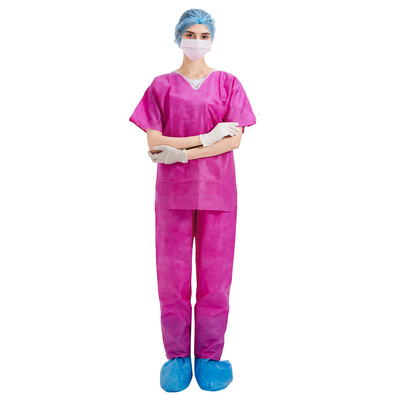 Médecins Disposable Scrub Suits Hospital XL L M d'OEM SMS