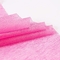 Couvre-lit jetable rose pour le massage facial d'hôpital de PE de l'utilisation pp