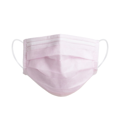 Non couche jetable rose Meltblown non tissé respirable du masque protecteur de textile tissé 3