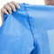 Robe chirurgicale jetable non-tissée tricotée de la manchette SMMS imperméable
