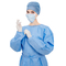 Bleu non tissé jetable médical de robe d'isolement de niveau de 3 SMS