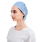 Bleu jetable non tissé médical 64x13cm de chapeau de SMS