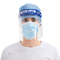 Masque de protection médical d'espace libre de brouillard de sécurité protection transparente en plastique jetable de masque de protection de pleine anti